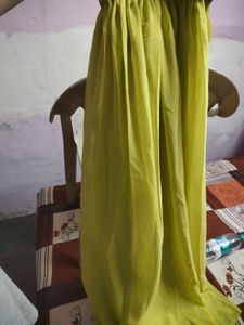 Embroidered Green Blouse and palzoo with sharg