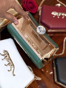 Sabyasachi Inspired White Clutch