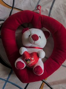 Cute Teddy Bear with Heart