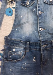 Distressed Denim Jeans