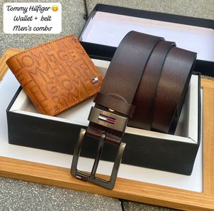 Tommy Hilfiger Belt &amp; Wallet Combo