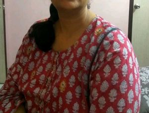 Fabindia Red &amp; White Floral Print Kurta