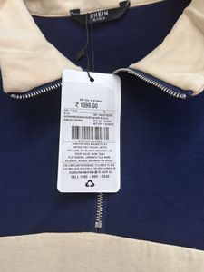 Shine Colorblock "Havana" Pullover Sweatshirt