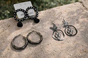Assorted Earrings - Bundle of 3 Pairs