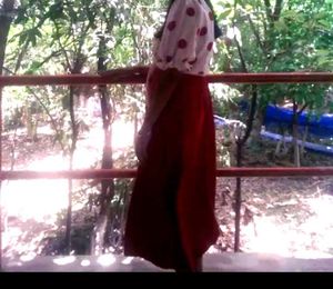 Chic Red Polka Dot Dress with Shrug