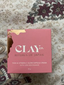 CLAYCO. Yuzu & Vitamin C Glow Capsule Cream