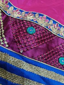Beautiful Pink Ethnic Skirt with Embroidery
