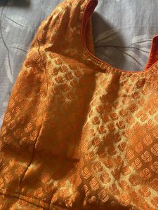Beautiful Red &amp; Orange Palazzo and Top