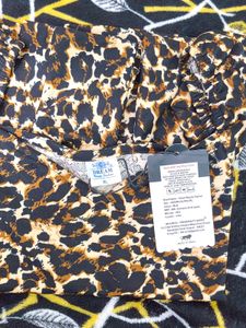 Casual Printed Sleeves Top
