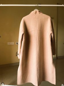 Elegant Blush Pink Trench Coat
