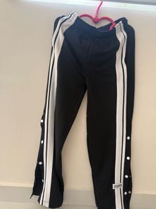 PINK Black Track Pants