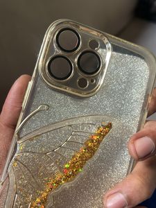 Glitter Butterfly Phone Case iPhone 13 Pro Max