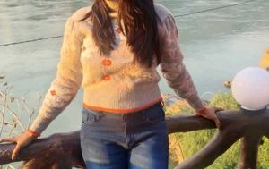 Woollen Crop Sweater