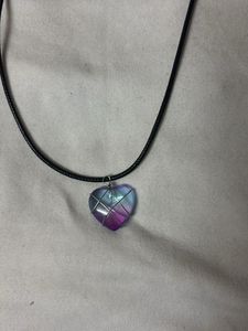 Heart Shaped Crystal Necklace
