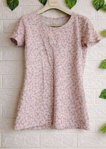 Pink Floral T-Shirt