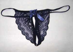 Sexy Blue Lace Bra and Panty Set