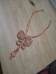 Sparkling Butterfly Necklace