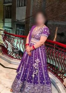 Stunning Purple Lehenga Choli