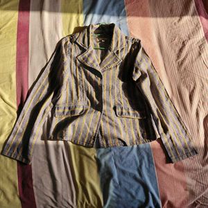Striped Blazer
