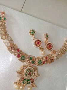 combo of bangles and necklace Elegant Ethnic Jewel