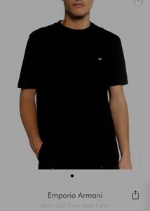 Authentic Emporio Armani Black T-Shirt
