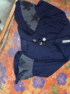 Navy Blue jacket with Decorative Buttons