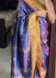 Stunning Silk Saree with Intricate Embroidery