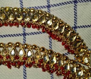 Golden Anklet Set