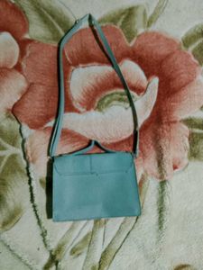 Cute Light Blue Studded Crossbody Bag