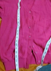 Pink Cardigan