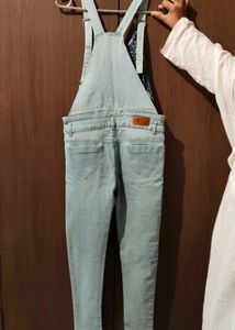 Light Wash Denim Overalls