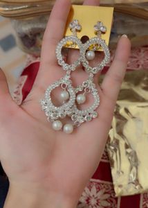 Elegant Pearl Drop Earrings