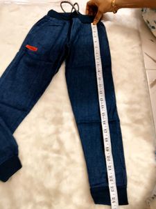 Denim Joggers For Girls 4-6 Years