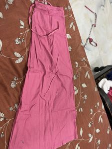 Elegant Lavender Silk Saree