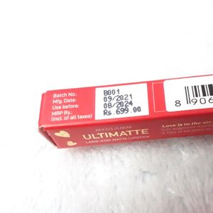 Myglamm Ultimate Long Stay Matte Lipstick Fiery