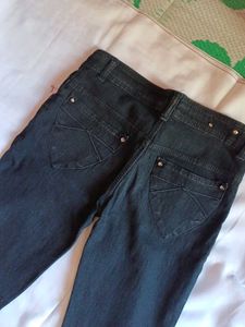 Dark Wash Denim Jeans