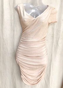Ruched Bodycon Mini Dress