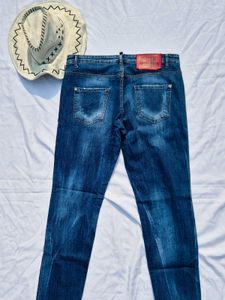 Dsquared2 Distressed Denim Jeans