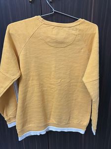 Yellow "Stand For Planet" Sweatshirt