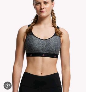 Women's Grey Sports Bra with tights