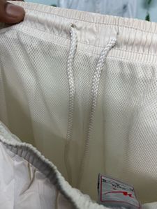 Red &amp; White Track Pants