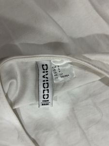 h&amp;m scoopback White Short Sleeve Bodysuit