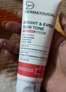 Dermatouch Bright &amp; Even Skin Tone Face Wash