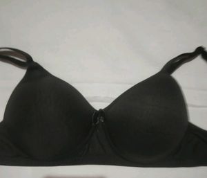 Black Padded Bra