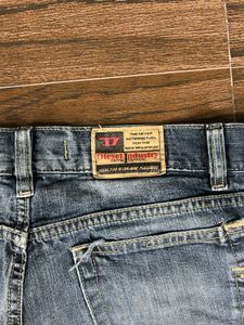 Diesel Distressed Blue Denim Jeans