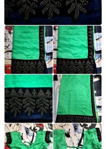 Saree with blouse