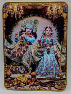 Vintage Gold Framed Wall cristal 2pc