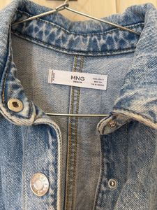 Denim Jumpsuit Shorts