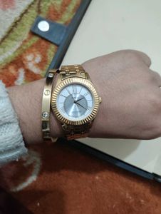 Timex Ladies' Gold-Tone Watch