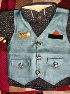 Boys Ethnic Nehru Jacket Set